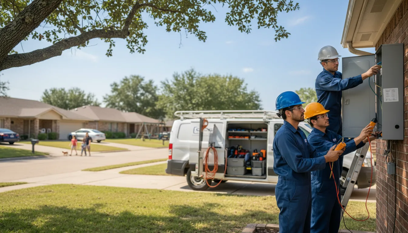 Certified electrician providing emergency electrical services in Saxonburg, PA